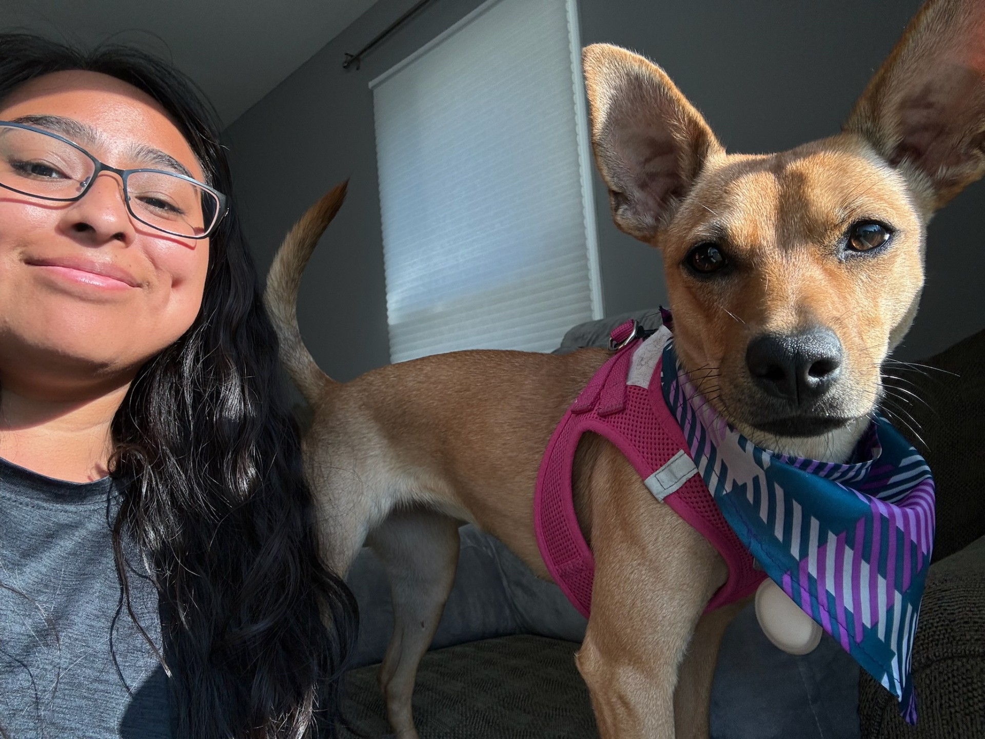 Alex with his dog